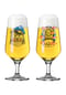 RITZENHOFF Bierglas-Set #9 + #10, Daniela Garreton 2023, Geschenkverpackung Brauchzeit Bild 1