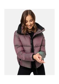 NAVAHOO® - Steppjacke Sternschnüppchen - Aubergine