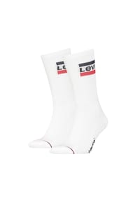 Levi's® - Socken, 2er-Pack, Logo-Design, für Herren - 001 WHITE/WHITE