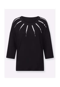 Sieh an! - 3/4-Arm-Shirt - schwarz