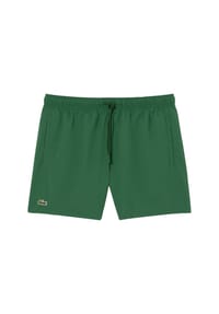 LACOSTE - Herren Badeshorts - Swimshorts, Badehose, schnelltrocknend, Logo, uni - Dunkelblau
