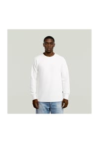 G-STAR RAW - Langarmshirt, Rippbündchen, für Herren - 1260  GS GREY
