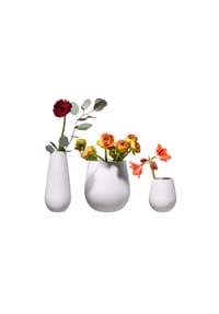 Villeroy & Boch Vasen-Set Manufacture Collier 3er Set weiß - MANUFACTURE COLLIER - weiß