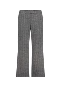 BETTY & CO - Stoffhose mit Lurexfaden - Schwarz/Grau