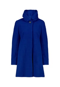 GIL BRET - Wolljacke mit Stehkragen - Bright Blue Melange