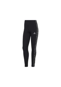 adidas - Leggings Aop Leo, Gummibund, für Damen - BLACK/MULTCO/GREFO