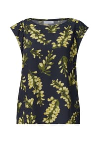 STREET ONE STUDIO - Shirtbluse, Kurzarm, für Damen - 37823 BLUE