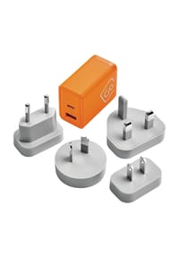 Go TRAVEL - Reiseladegerät-Set, 6-teilig - ORANGE