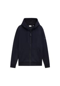 TOM TAILOR - Sweatjacke, geteilte Kängurutasche, Rippbündchen, für Herren - 10668 SKY CAPTAIN