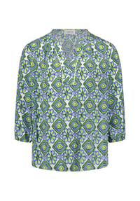 CARTOON - Casual-Bluse mit Muster - Green/Blue