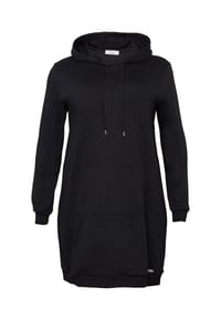 sheego - Shirtkleid - schwarz