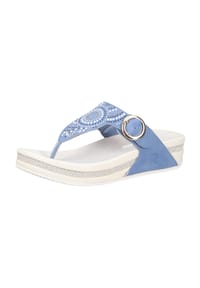 rieker - Pantoletten - blau