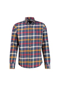 LERROS - Karo-Flanellhemd, smart und lässig - CLASSIC NAVY