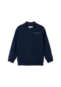 name it® - Jacke FOOTER Sweatjacke - blau