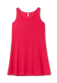 sheego - A-Linien-Kleid - schwarz