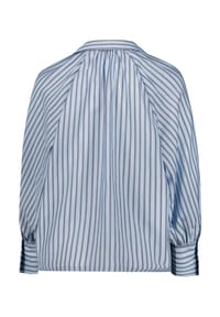 zero - Shirtbluse, Raglanärmel, für Damen - 8870 BLUE/BROWN