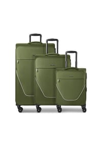 Stratic taska - taska 4-Rollen Kofferset 3tlg. mit Dehnfalte - ocean blue