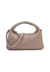 LES VISIONNAIRES Sadie Weave - Sadie Weave Schultertasche Leder 37 cm - black