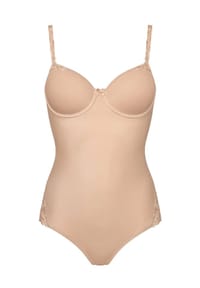 Triumph - Shapewear-Body "Modern Finesse", nahtlos, Bügel, für Damen - beige