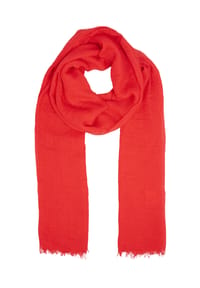 Seasons of April - Damen Isabella Schal Dünner, leichter und weicher Uni Damen Schal in gewellter Struktur - anthrazit