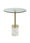 Kayoom Beistelltisch Lana 125 - gold - weiß – eiche , modern Bild 9