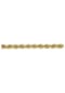 Luigi Merano® Armband Kordelkette, hohl, Gold 585 Bild 4