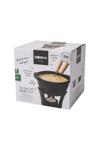 BOSKA - Fondue Set Party Mini, Schwarz, 300 ml - Schwarz