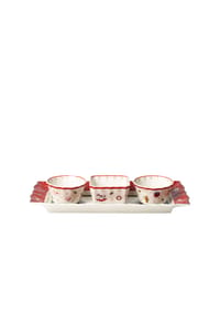 Villeroy & Boch Dip Set 4tlg. Toy's Delight - Toy's Delight - rot