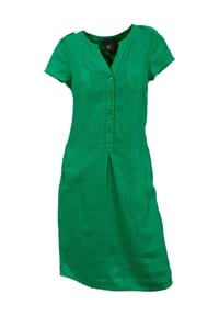 heine - Leinenkleid - grasgrün
