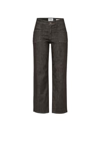 TONI - Weite Jeans Liv Wide 7/8 - Dunkelbraun | 790