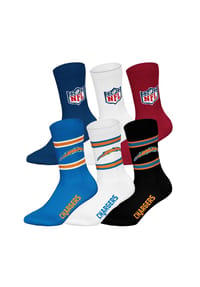 NFL - Unisex Socken, 6er Pack - NFL Teams, 6Pack Crew Socks, Football, Logo, Baumwollmischung - Arizona Cardinals/Mix