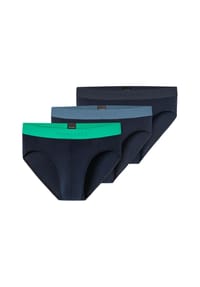 SCHIESSER - Slip 95/5, 3er-Pack, für Herren - 925  SORTIERT 14