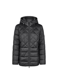 BARBARA LEBEK - Steppjacke Damen mit abnehmbarer Kapuze - Dunkelgrau