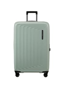Samsonite - NUON 4-Doppelrollen-Trolley, Hartschale, Kreuzspanngurte, Reißverschlussfach - A564 METALLIC MINE