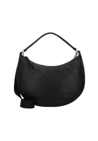 JOST VIKA - Schultertasche, Leder, Reißverschlussfach, für Damen - 001 SCHWARZ
