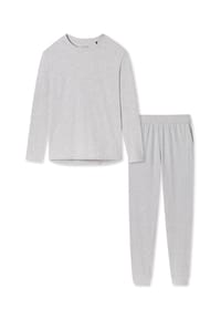 SCHIESSER - Schlafanzug Organic Cotton - Grau