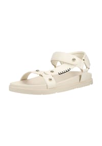 GEOX - Lederimitat Sandalen - Ivory