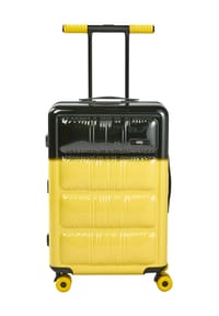 GLOBETROTTER - LECH 4-Doppelrollen-Trolley, Hartschale, TSA Kombinationsschloss - BLACK/BLUE
