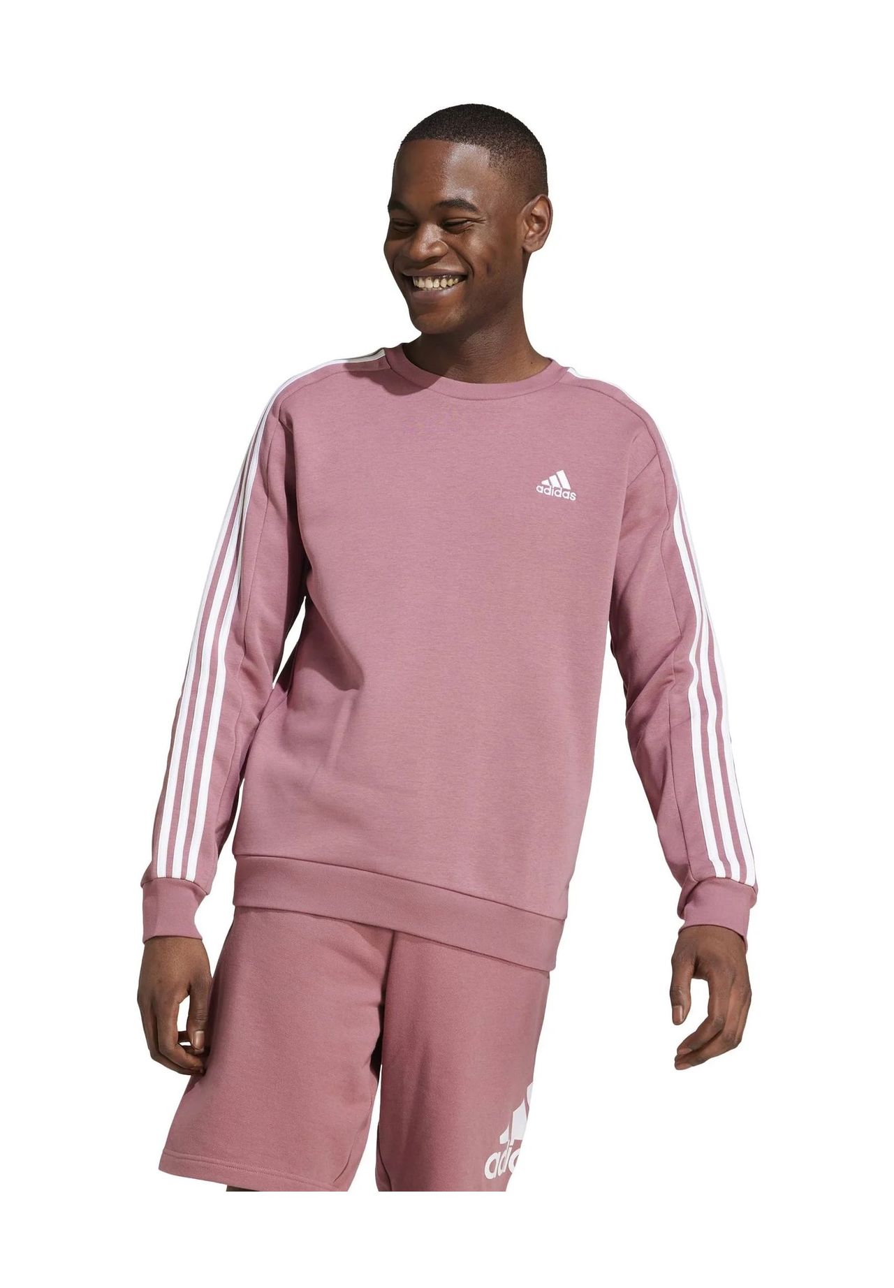 Adidas sweatshirt rosa hot sale