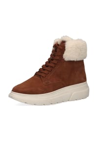 Caprice - Veloursleder/Textil Sneaker - Cognac