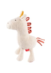 sigikid® - Kuscheltier Einhorn Natural Friends ,  für Babys und Kinder - weiß