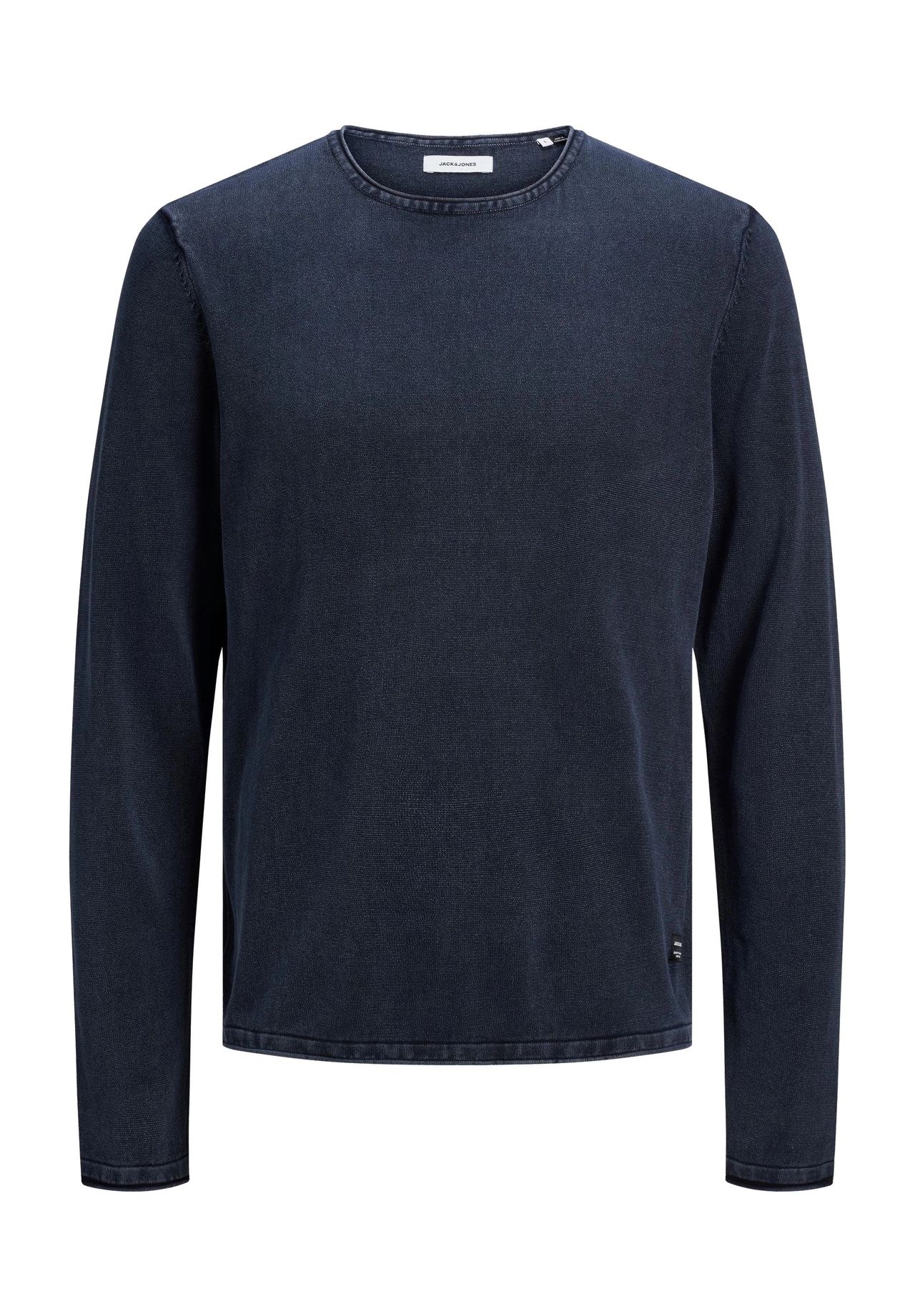JACK & JONES Male Strickpullover Einfarbig Strickpullover | Knit Fit, Einfarbig, Langarm, Casual, Bei max. 40°C im schongang waschen - Bild 9