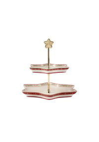 Villeroy & Boch Etagere Ilex Winter Bakery Delight - Winter Bakery Delight - rot