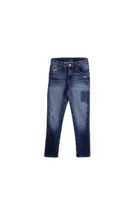 Solang - Hose aus elastischem Material - blau