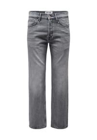 ONLY & SONS - Jeanshose, Baumwolle, 5-Pocket, für Herren - 199429  MEDIUM GRE