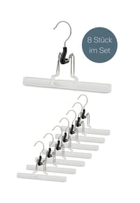 MAWA® Klemmbügel MAWAmat 26, weiß, 8-tlg - MAWAMAT - Schwarz