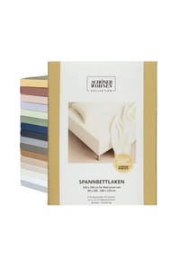 SCHÖNER WOHNEN KOLLEKTION - Spannbettlaken - Anthrazit
