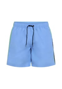 MANGUUN - Badeshorts Michael 16 cm, Tunnelzug, für Herren - E411 SKY CAPTAIN