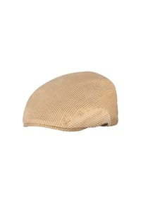 LERROS - Stylishe Schiebermütze aus Cord im Gatsby-Look - GRAVEL BEIGE