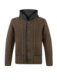 STOCKERPOINT - Trachtenstrickjacke Milan - tobacco
